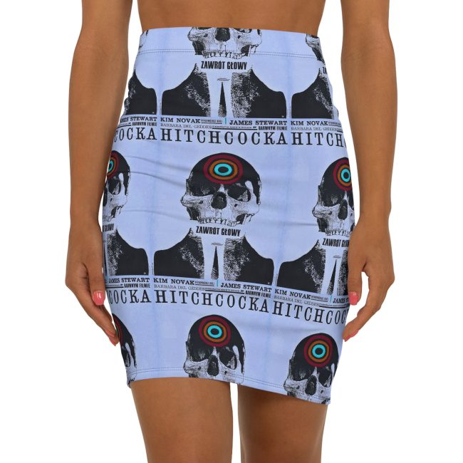 Women's Mid-Waist Pencil Skirt (AOP)