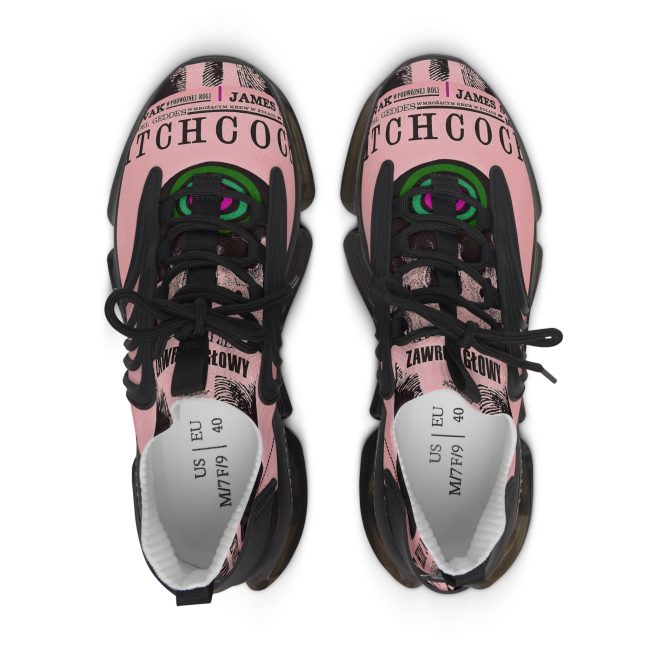 Stylish Women's Mesh Sneakers with Trendy Print, Fashion Sneakers, Workout Shoes, Casual Footwear, Spring Fashion, Statement Kicks