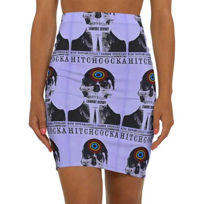 Women's Mid-Waist Pencil Skirt (AOP)