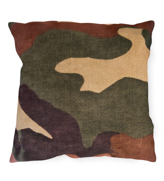 Outdoor Pillows Dark Green Brown Camouflage - Image 9