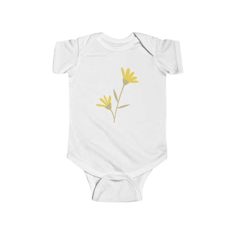 Floral Infant Bodysuit | Cute Baby Outfit, Newborn Gift, Flower Design, Baby Shower Gift, Toddler Clothes