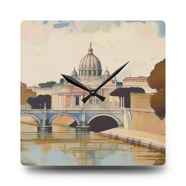 Acrylic Wall Clock
