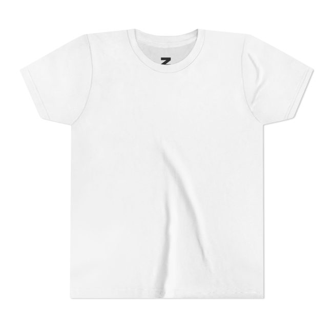 Youth Short Sleeve Tee - Soft Cotton T-Shirt for Kids, Perfect Gift for Birthdays, Holidays, Back to School, Casual Wear