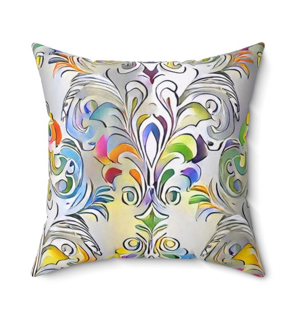 Spun Polyester Square Pillow - Image 10