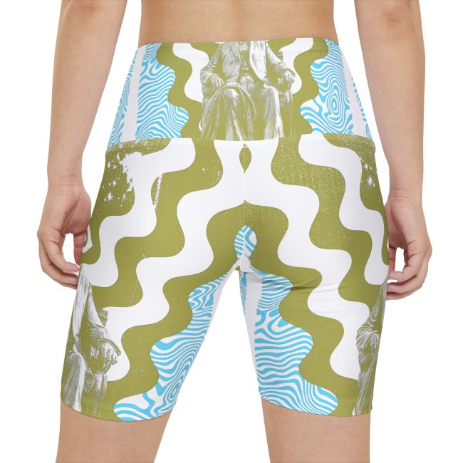Trendy Women's Workout Shorts, Yoga, Gym, Exercise, Fitness, Athleisure, Activewear