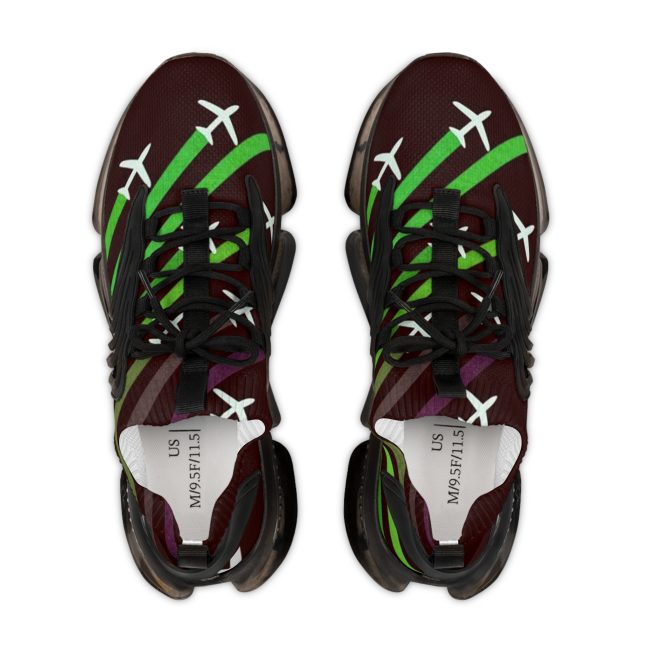 Trendy Men's Mesh Sneakers with Colorful Accents, Casual Footwear for Everyday Wear, Stylish Sneakers for Men, Gift for Holidays