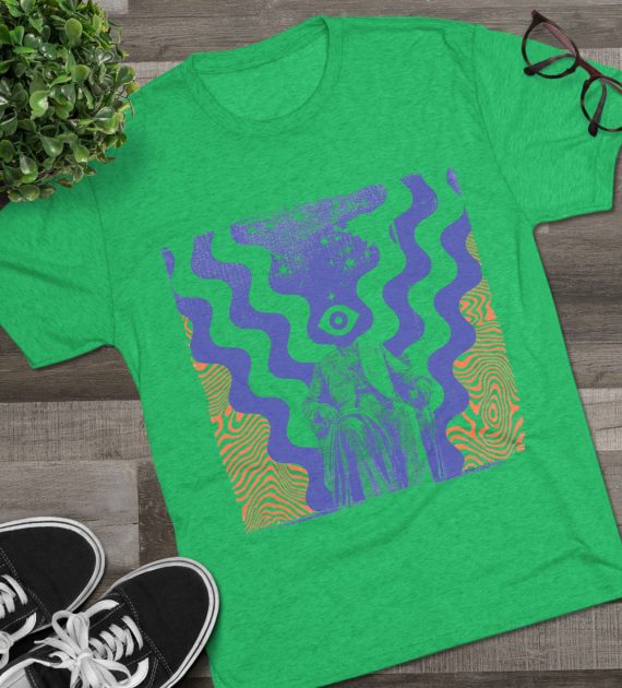 Unisex Tri-Blend Crew Tee - Image 19