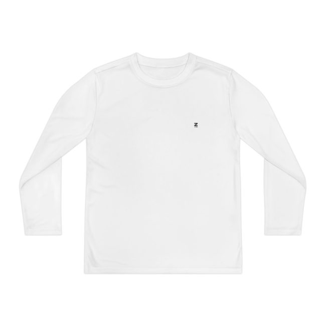 Youth Long Sleeve Active Tee, Sport Shirt, Casual Wear, Gym Apparel, Comfortable Layering Top, Perfect for Sport Events