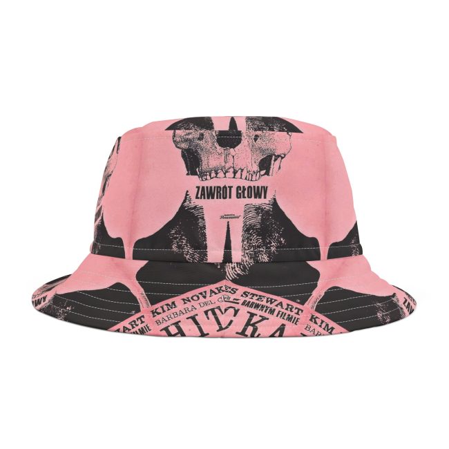 Edgy AOP Bucket Hat with Skull Print, Trendy Summer Hat, Festival Wear, Streetwear Accessory, Unique Gift for Music Lovers