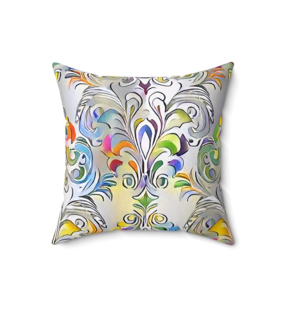 Spun Polyester Square Pillow - Image 4