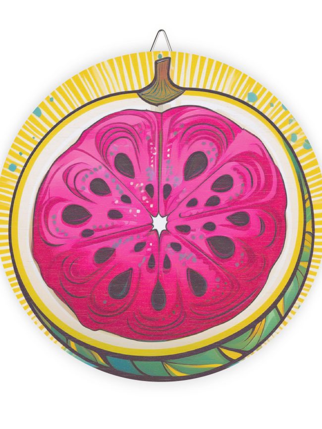 Wood Signs Watermelon Pop Art Print