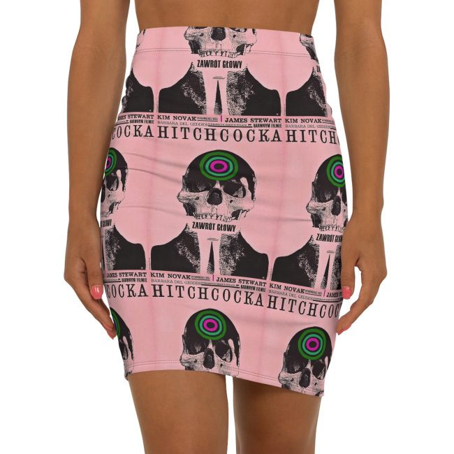 Women's Mid-Waist Pencil Skirt (AOP)