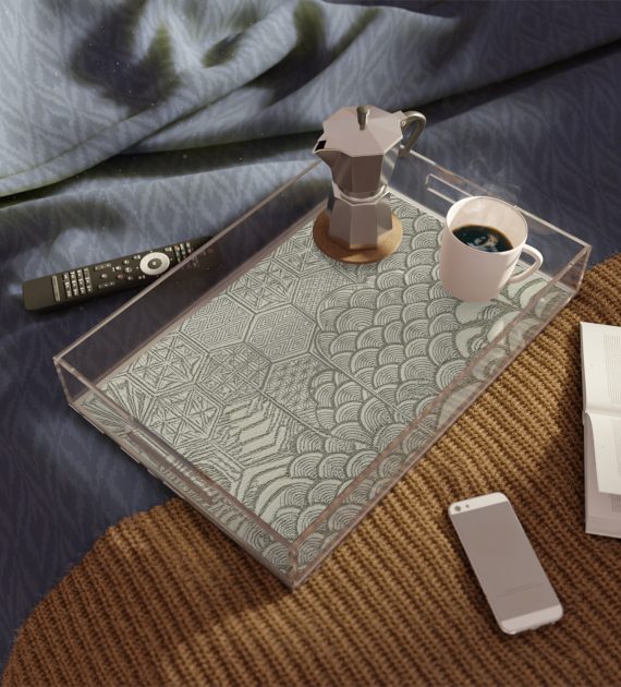 Acrylic Serving Tray - Image 4