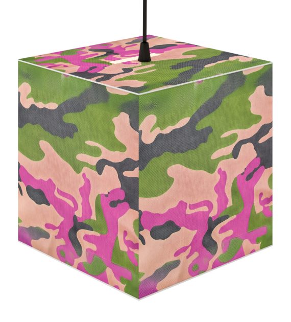 Camouflage Light Cube Lamp, Modern Home Decor, Kids Room Lighting, Unique Gift, Colorful Pendant Lamp - Image 3