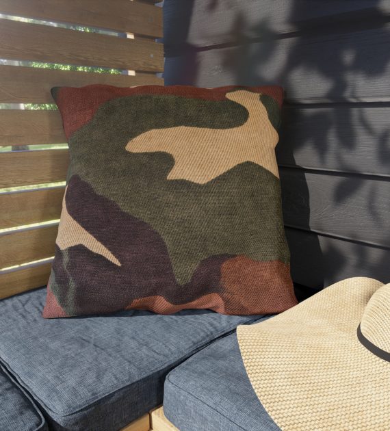 Outdoor Pillows Dark Green Brown Camouflage - Image 15