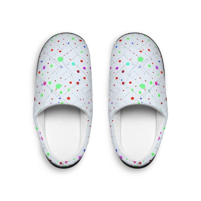 Colorful Pattern Women's Indoor Slippers for Cozy Comfort