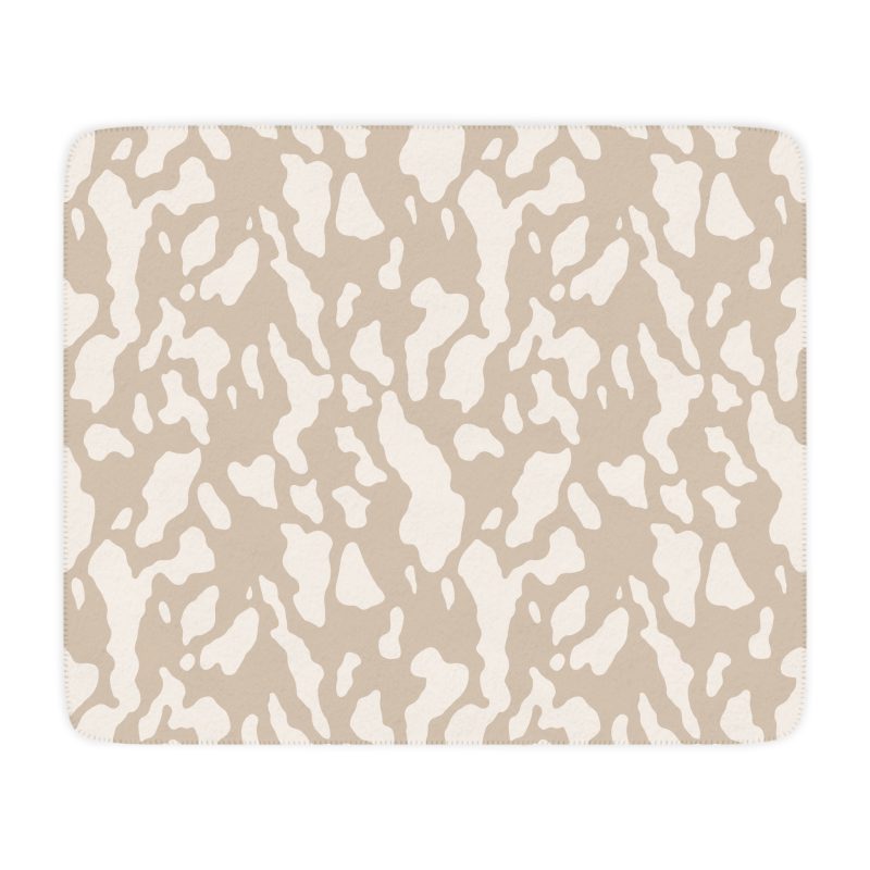 Cozy Tan Sherpa Pet Blanket for Warmth & Style, Perfect for Home Décor, Gift for Her, Movie Nights, Winter Christmas