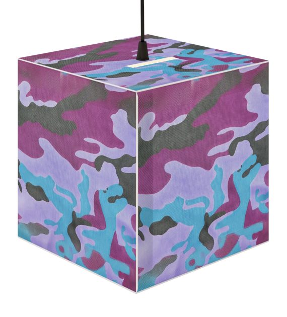 Colorful Camo Light Cube Lamp - Unique Home Decor, Modern Lighting, Gift for Teens, Bedroom Aesthetics, Cool Office Light - Image 2