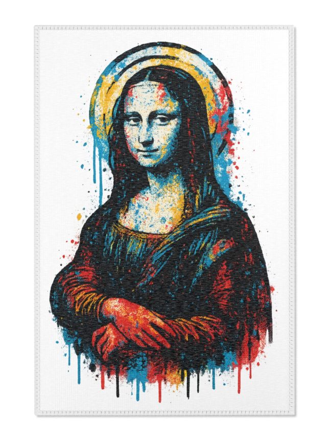 Rugs Orange Yellow Mona Lisa
