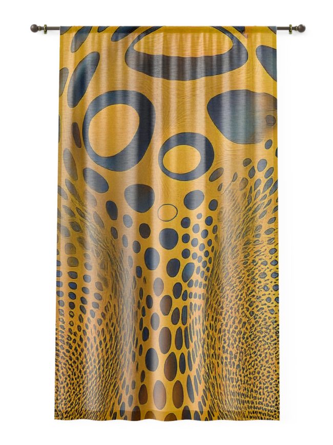 Window Curtain Japanese Pop Art Print