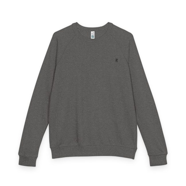 Cozy Unisex French Terry Raglan Crewneck Sweatshirt, Casual Wear, Gift for Him/Her, Daily Comfort, Layering Essential