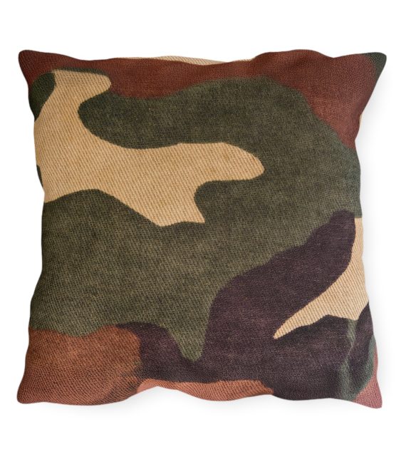 Outdoor Pillows Dark Green Brown Camouflage - Image 14