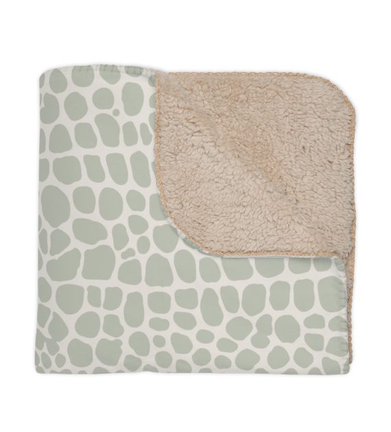 Cozy Neutral Tan Sherpa Pet Blanket - Soft Throw for Home, Gift for Relaxation, Warm Winter Accessory, Ideal for Snuggling - Image 7