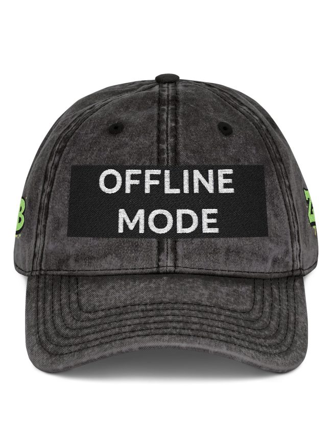 Unisex Baseball Hat Offline Mode