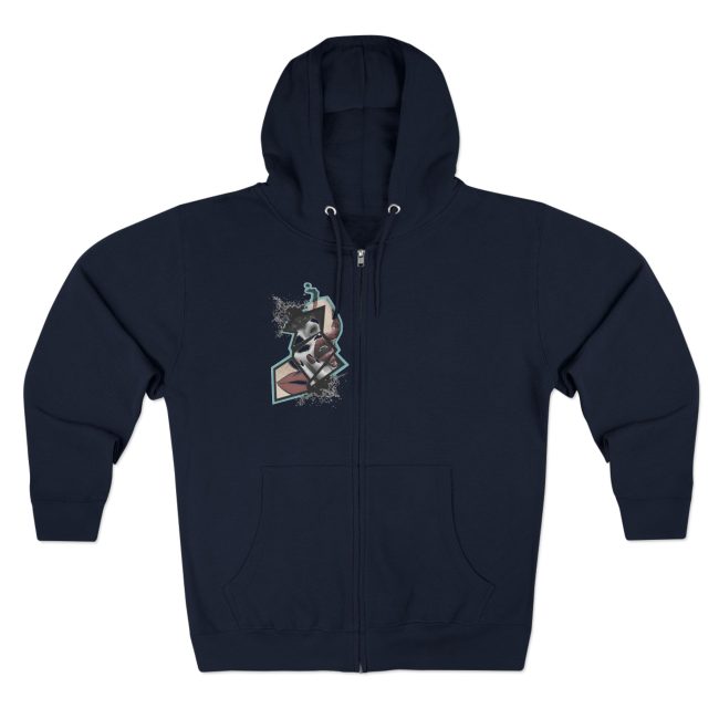 Stylish Unisex Zip Hoodie, Casual Streetwear, Graphic Zip Up, Perfect for Fall and Winter, Gift for Him or Her, Ideal for Everyday Wear