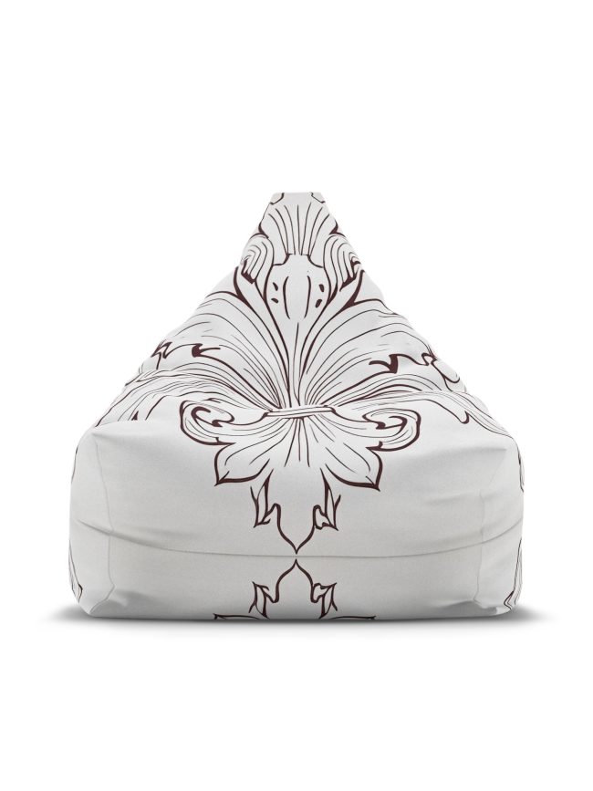 Bean Bag Chair Cover Baroque Flower
