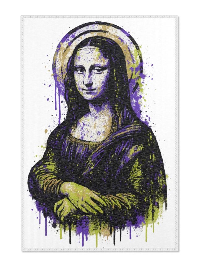 Rugs Artistic Acid Green Mona Lisa