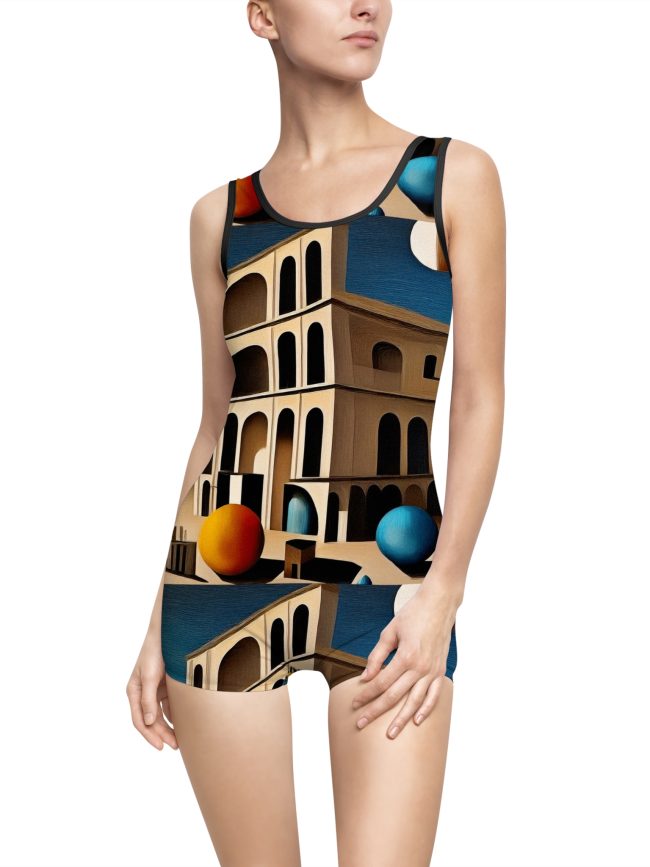 Women's Vintage Swimsuit (AOP)