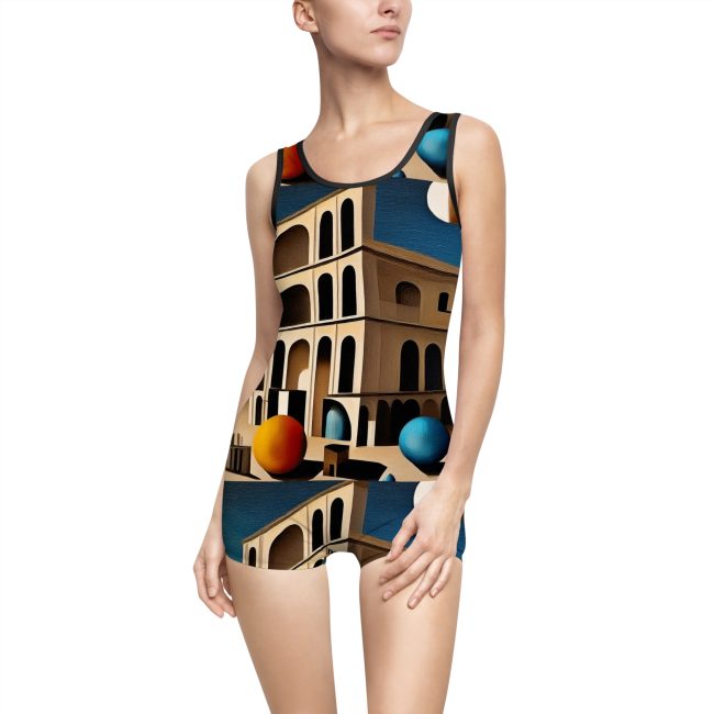 Women's Vintage Swimsuit (AOP)