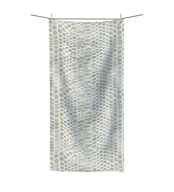 Stylish Polycotton Pet Towel, Soft Bath Pet Towel, Modern Towel for Gifts, Reversible Design - Image 2