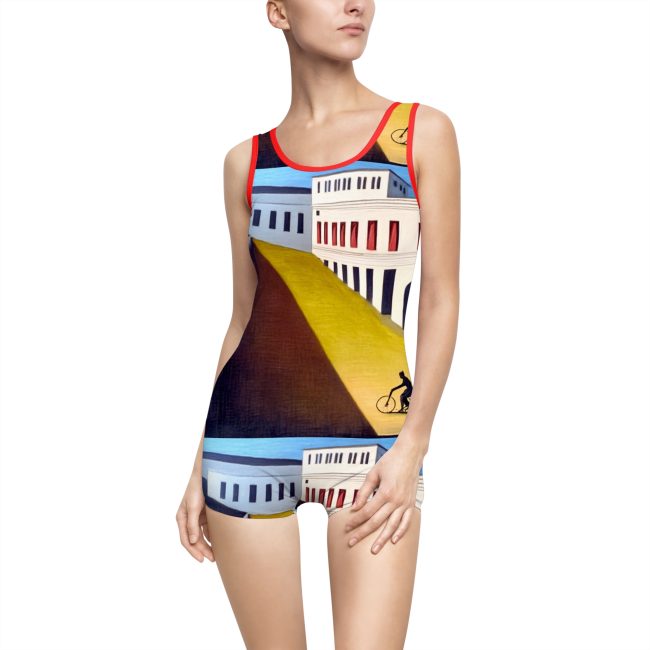 Women's Vintage Swimsuit (AOP)