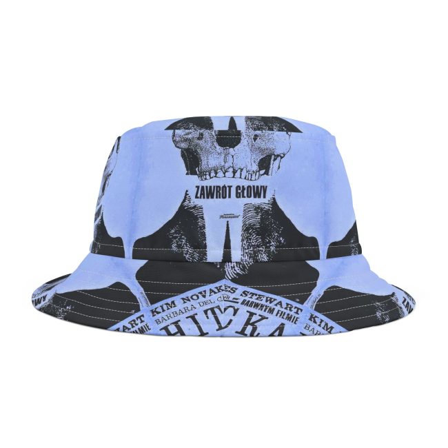Edgy Skull Print Bucket Hat | Unique AOP Summer Accessory, Streetwear Hat, Festival Headwear, Unisex Bucket Hat, Goth Style Gear