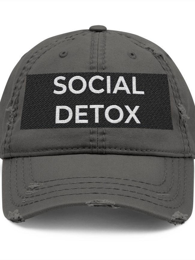 Dad Hat (Embroidery) Social Detox