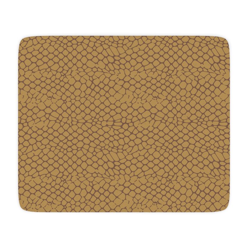 Cozy Tan Sherpa Pet Blanket, Warm Throw for Home, Perfect Gift for Winter, Camping and Relaxation, Ideal for Snuggling Up