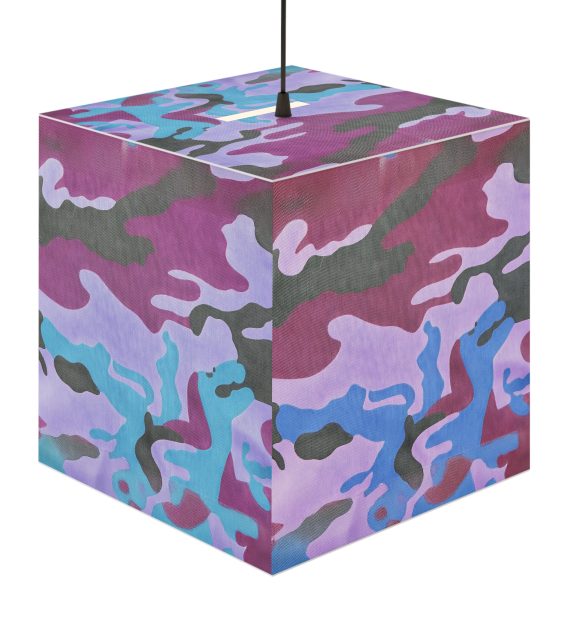 Colorful Camo Light Cube Lamp - Unique Home Decor, Modern Lighting, Gift for Teens, Bedroom Aesthetics, Cool Office Light - Image 6