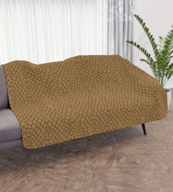 Cozy Tan Sherpa Pet Blanket, Warm Throw for Home, Perfect Gift for Winter, Camping and Relaxation, Ideal for Snuggling Up - Image 8