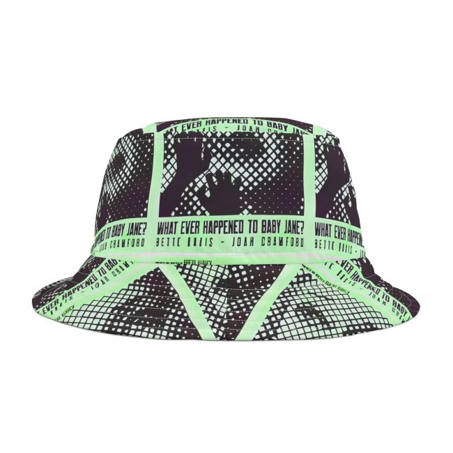 Retro-Inspired Bucket Hat, Unique Graphic Hat, Trendy Summer Accessory, Gift for Film Lovers, Unisex Fashion