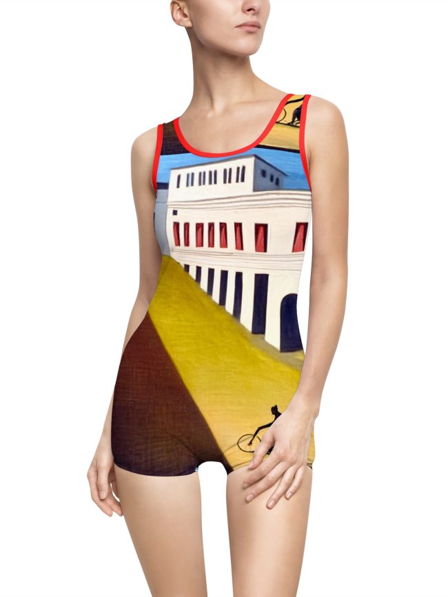 Surreal City Women Vintage Swimsuit