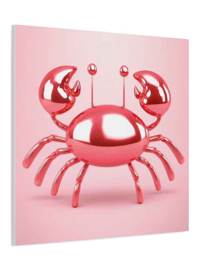 Pink Red Matte Canvas